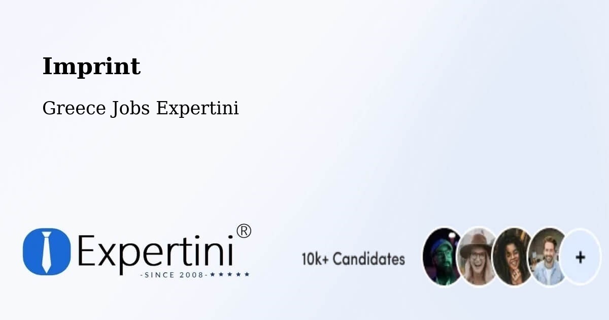 Imprint – Íos - Greece Jobs Expertini