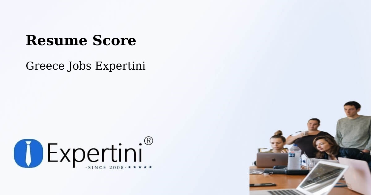 Resume Score & Job Description Match Tool – Íos - Greece Jobs Expertini